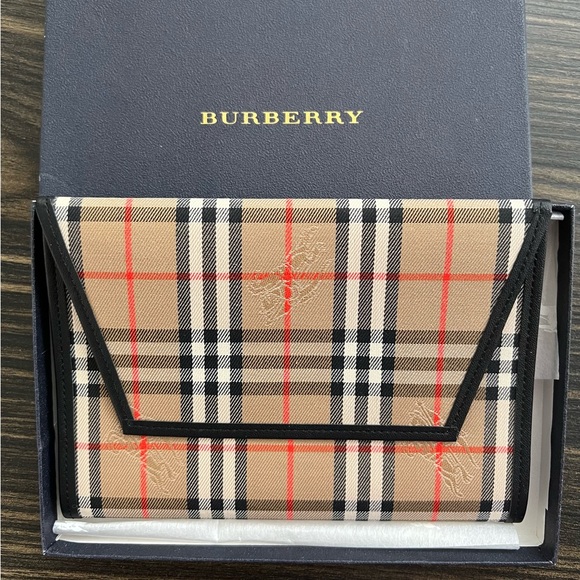 Burberry Accessories Nwt And Box Burberry Passport Holder Poshmark